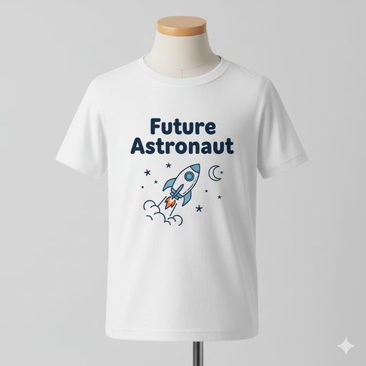 Future Astronaut Kids T-Shirt – Space Explorer Edition